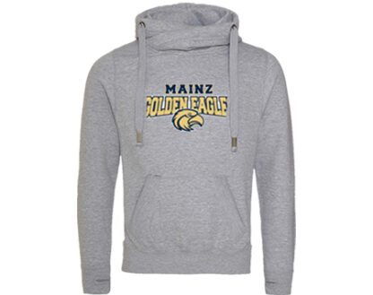 3CROSS NECK HOODIE „STAHLS“